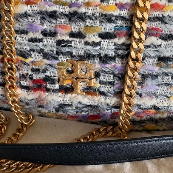 NWOT Tory Burch Kira
Tweed Convertible purse - Picture 2 of 11